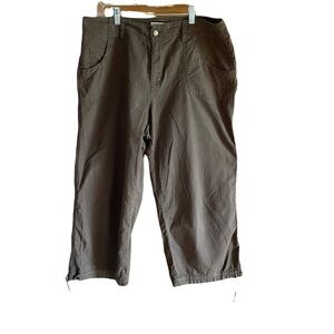 Caribbean Joe women’s Brown Cropped/capris Pants size 12